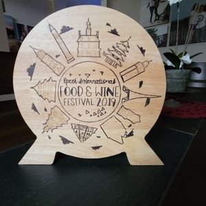 DISNEY - Epcot Food & Wine Festival 2019 Cutting Board